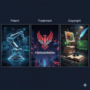 Patent vs. Trademark vs. Copyright: Understanding Your IP Protection Options