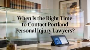 When Is the Right Time to Contact Portland Personal Injury Lawyers When Is the Right Time to Contact Portland Personal Injury Lawyers?
